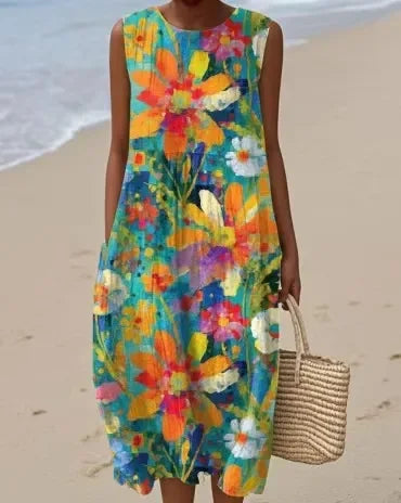 Sandra - Robe Midi de Tous les Jours