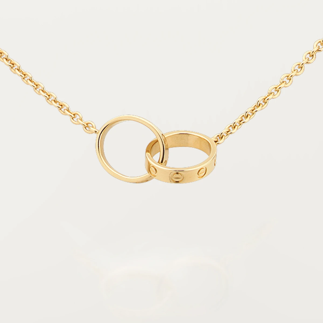 COLLIER AVEC PENDENTIF EN BOUCLE ÉTERNELLE | OR