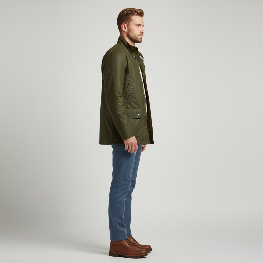 Veste de Terrain Cirée pour Homme