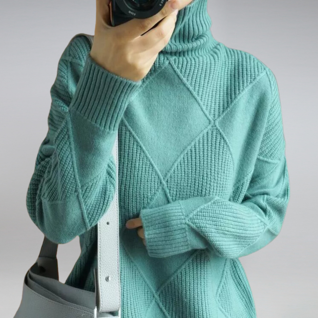 Chloe - Pull en tricot d'hiver confortable