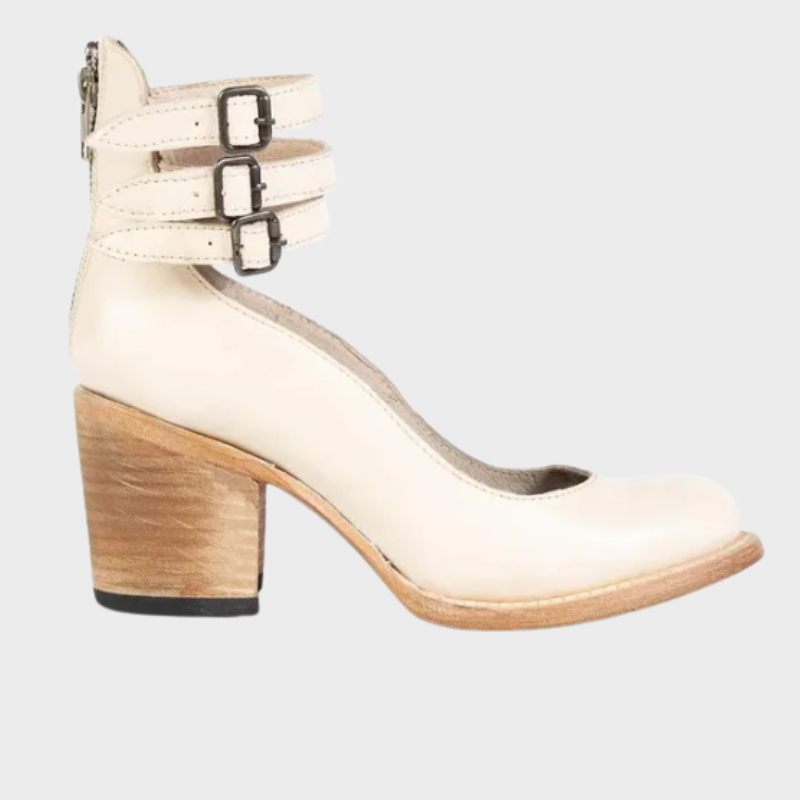 Clara – Chaussures à talons avec bride à boucle