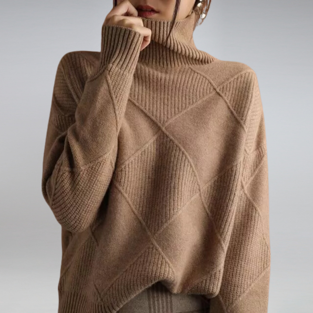 Chloe - Pull en tricot d'hiver confortable
