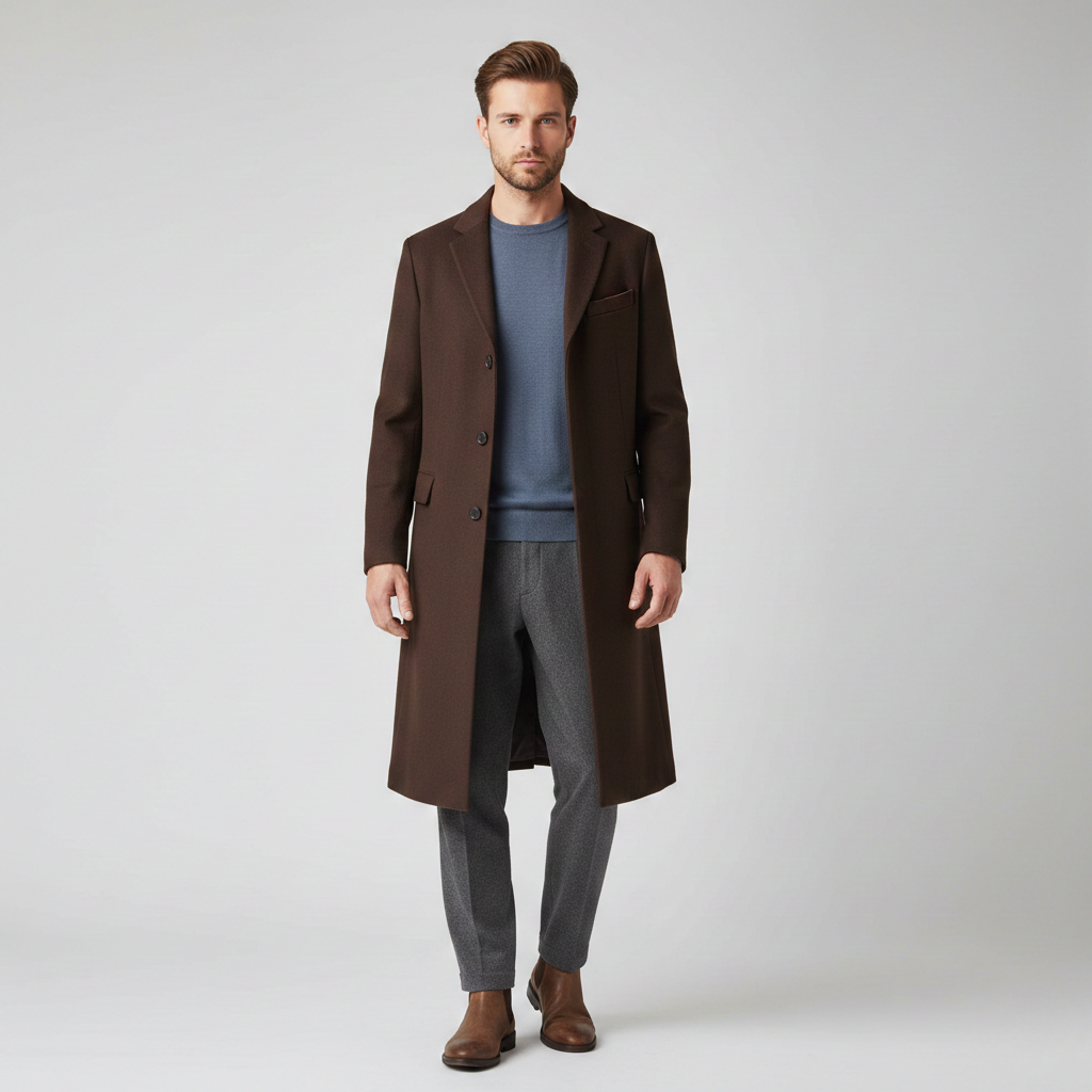 Pardessus Long pour Homme