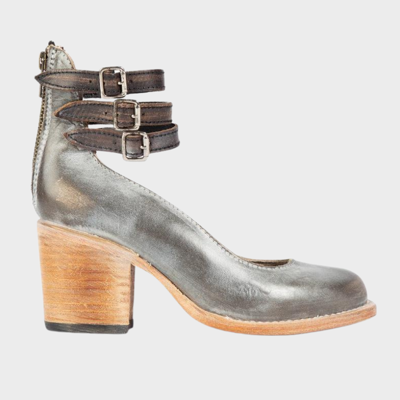 Clara – Chaussures à talons avec bride à boucle