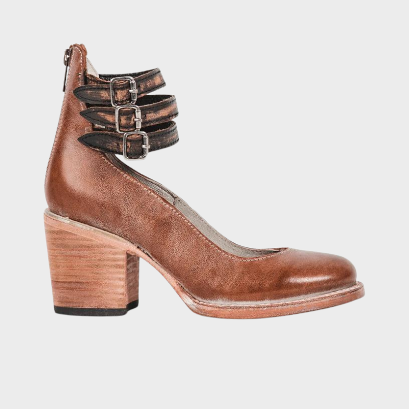 Clara – Chaussures à talons avec bride à boucle