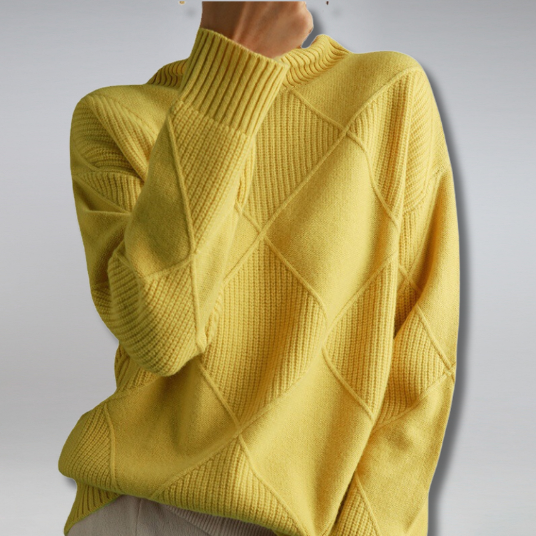 Chloe - Pull en tricot d'hiver confortable