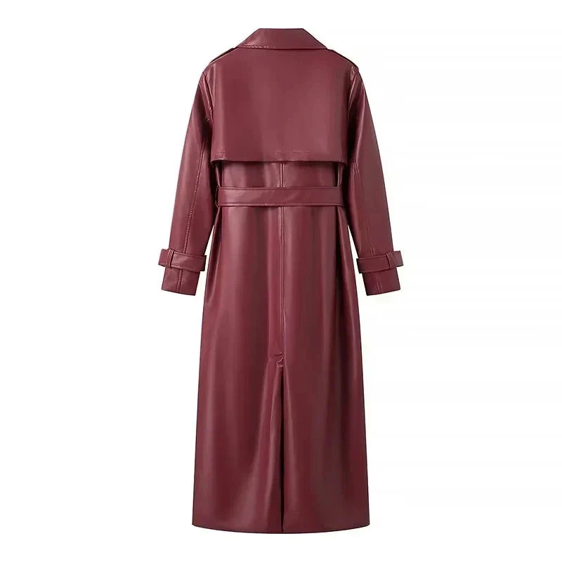 Manteau long pour femmes avec détails lacés | Idéal pour le printemps et l'été