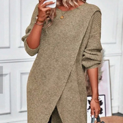 Olivia - Robe longue en tricot