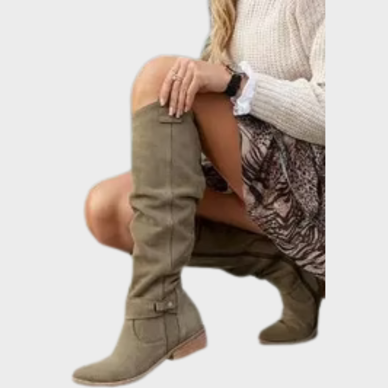 Luna – Bottes montantes avec boucle