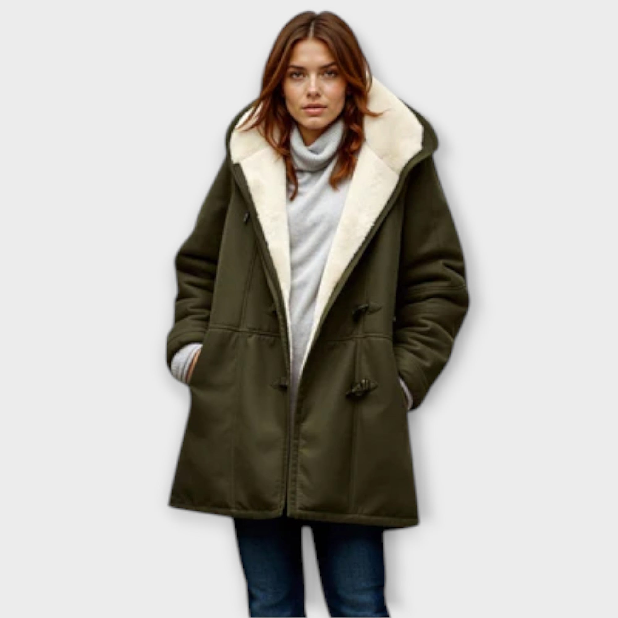 Antonia - Manteau en fourrure douillette