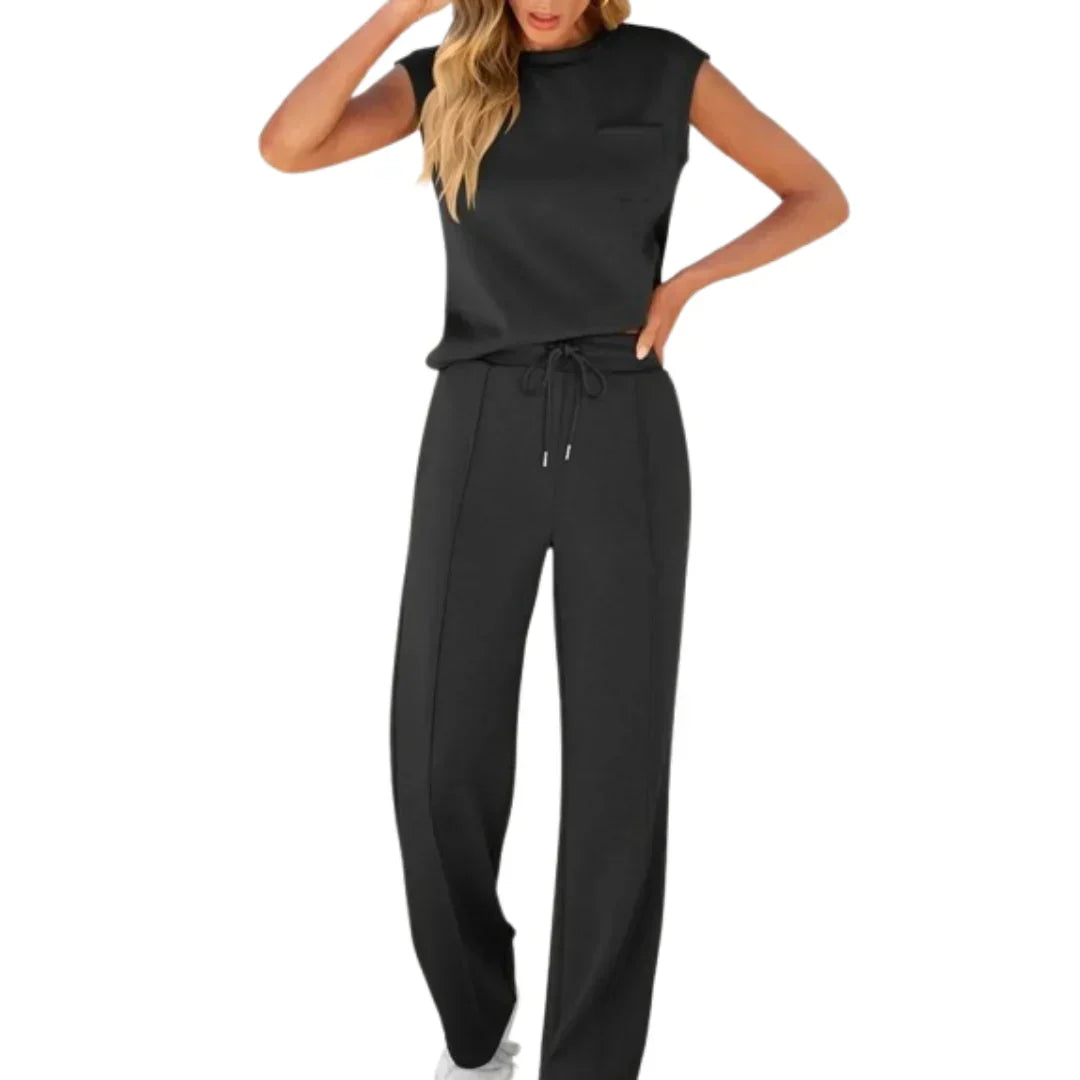 KAIYA™ – Ensemble Lounge d'Été Décontracté et Doux