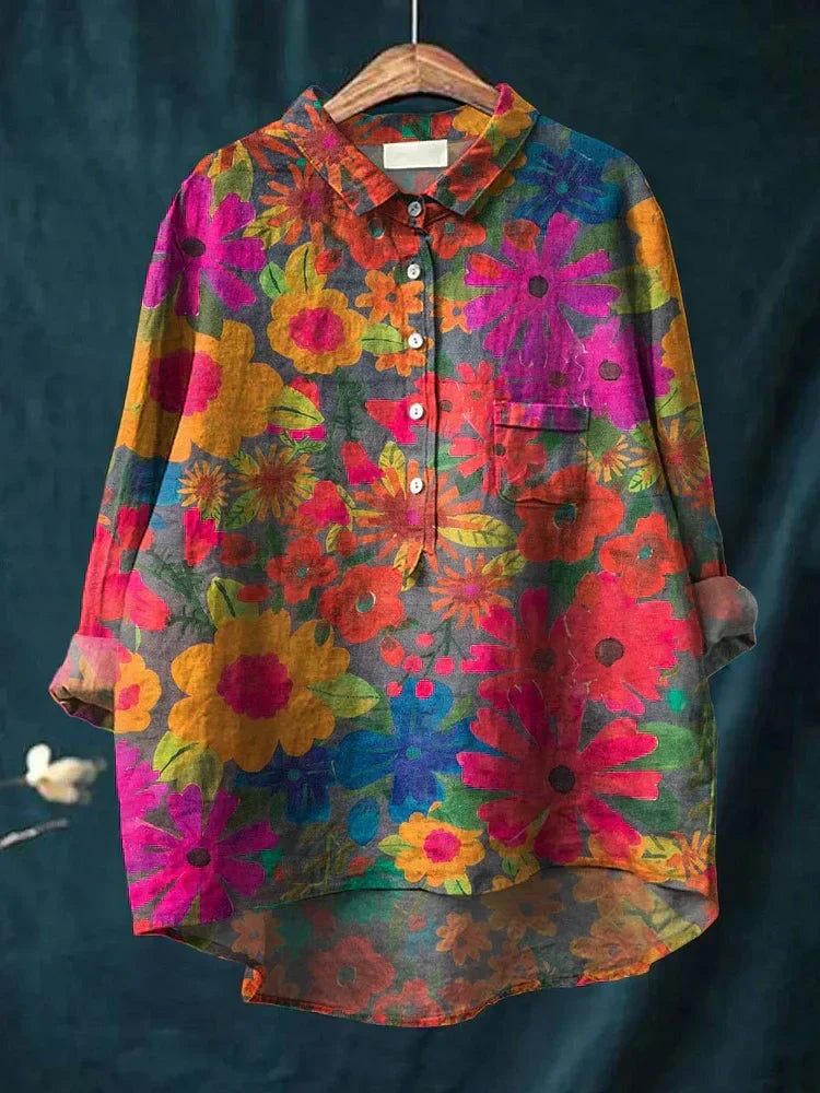Gianna™ - Blouse Fleurie