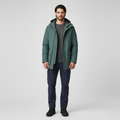 Parka Longue à Capuche pour Homme
