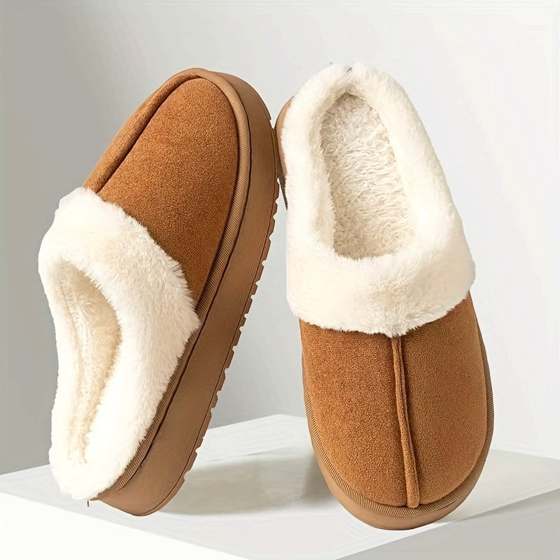 Chaussons en polaire d'hiver pour femmes