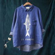 Lily | T-shirt Graphique Sardine