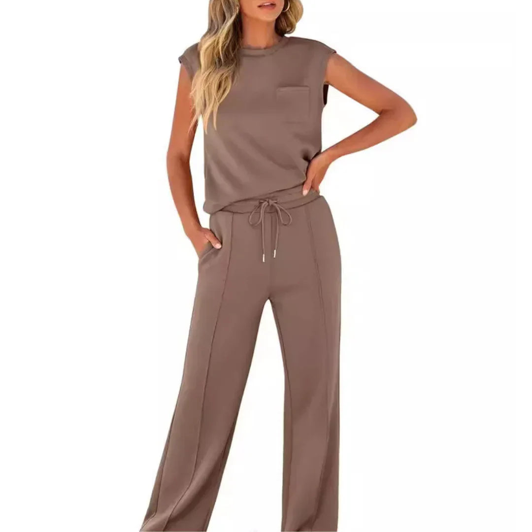 KAIYA™ – Ensemble Lounge d'Été Décontracté et Doux