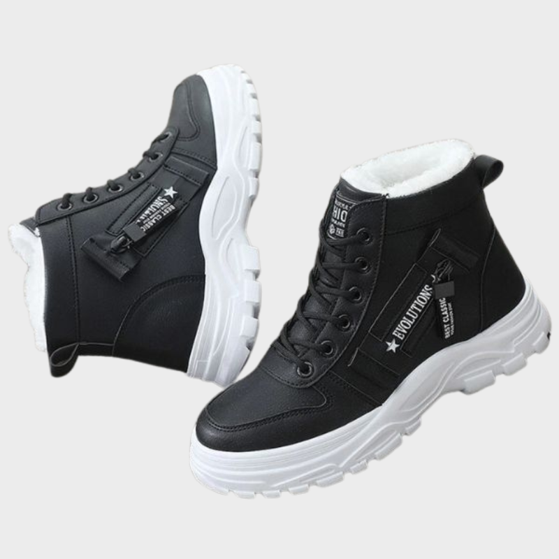 Lexi – Bottines montantes chunky avec fermeture éclair