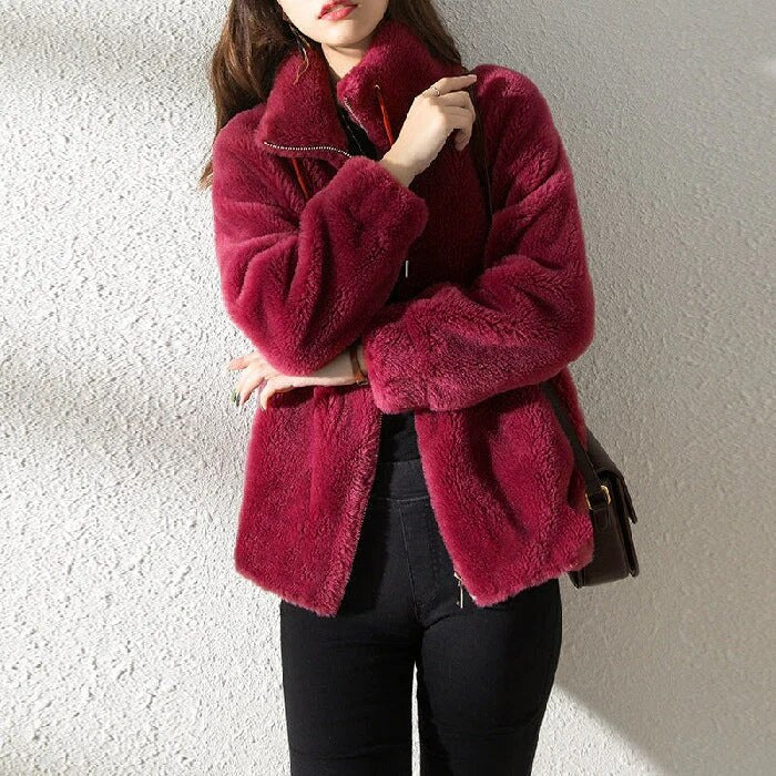 Manteau d'hiver chaud avec taille cintrée et matériau de haute qualité | Idéal pour l'hiver