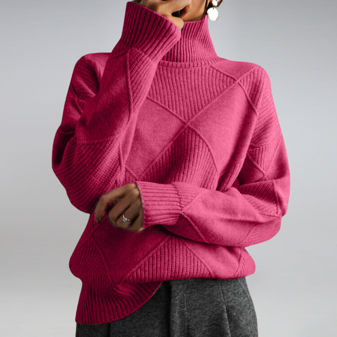Chloe - Pull en tricot d'hiver confortable