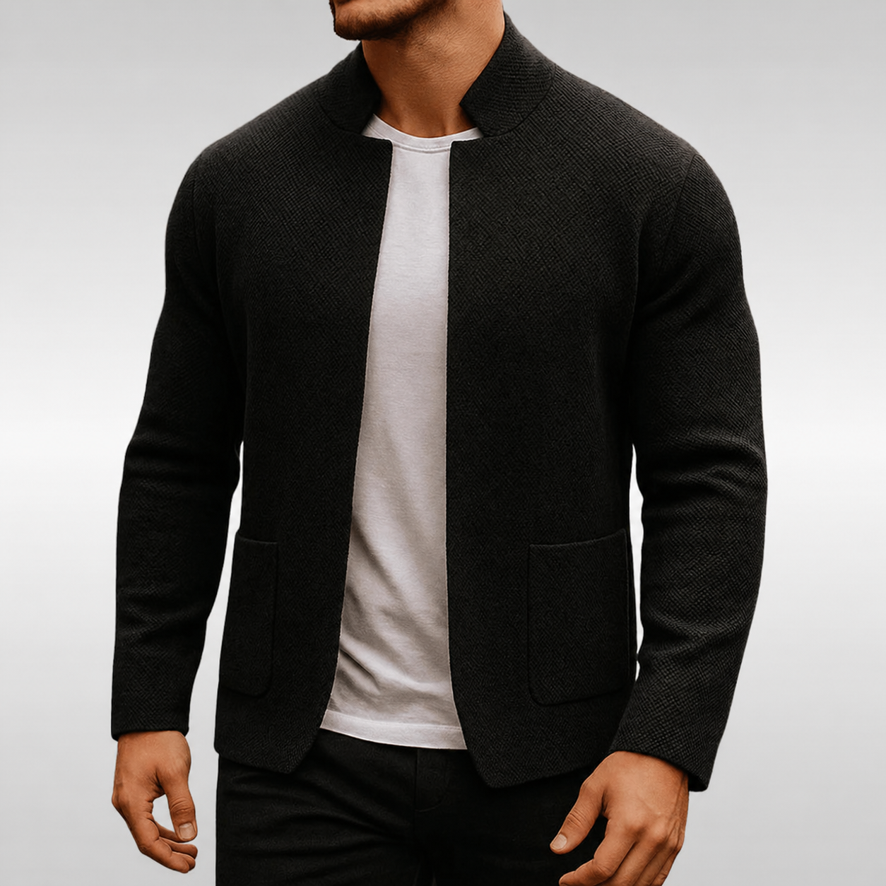 Marco | GILET EN TRICOT STRUCTURÉ