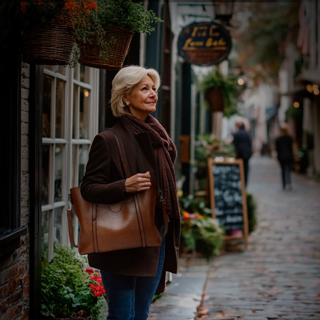 Nicole - Sac à bandoulière vintage intemporel