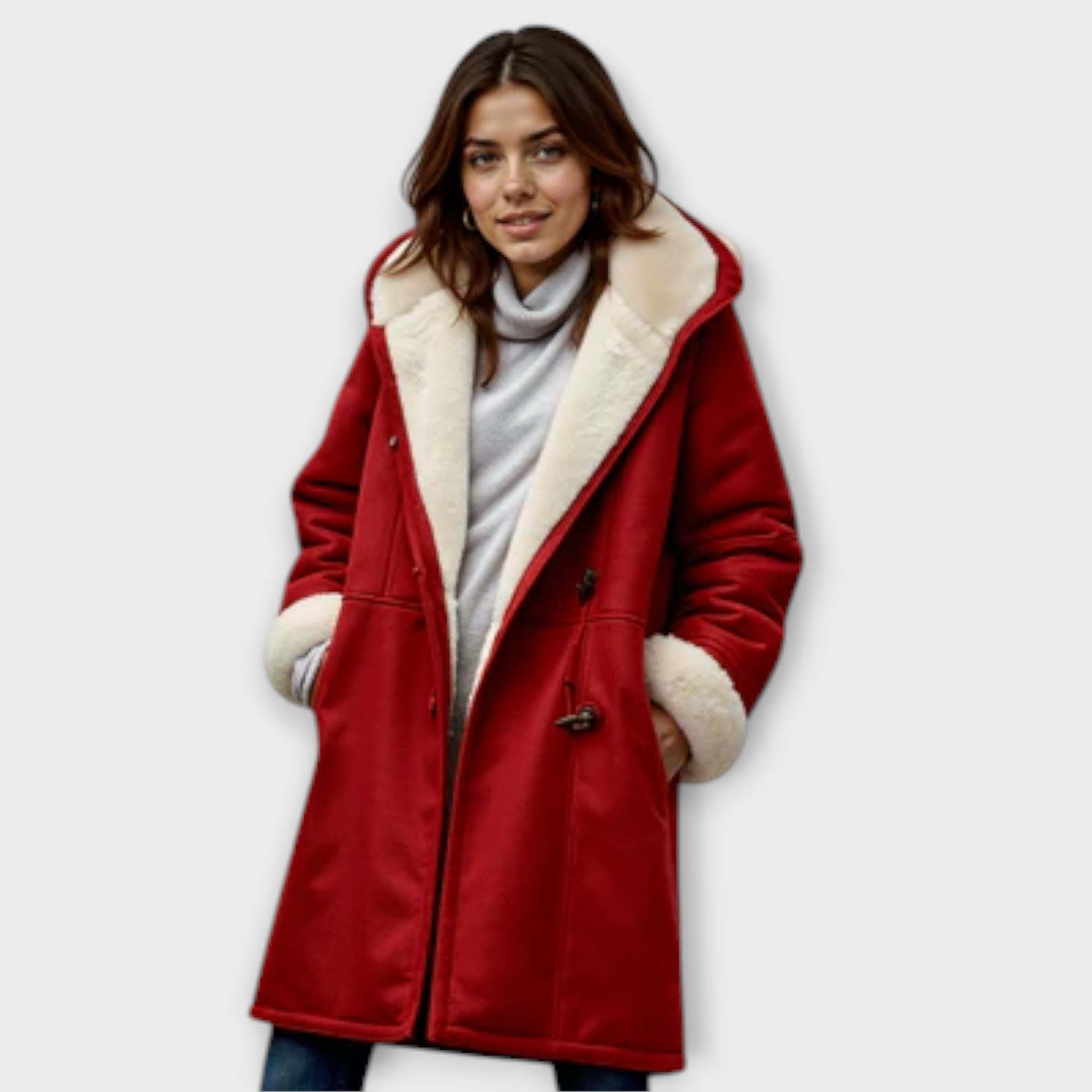 Antonia - Manteau en fourrure douillette