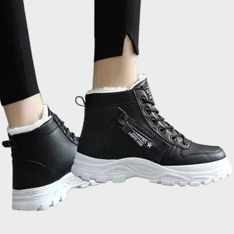 Lexi – Bottines montantes chunky avec fermeture éclair