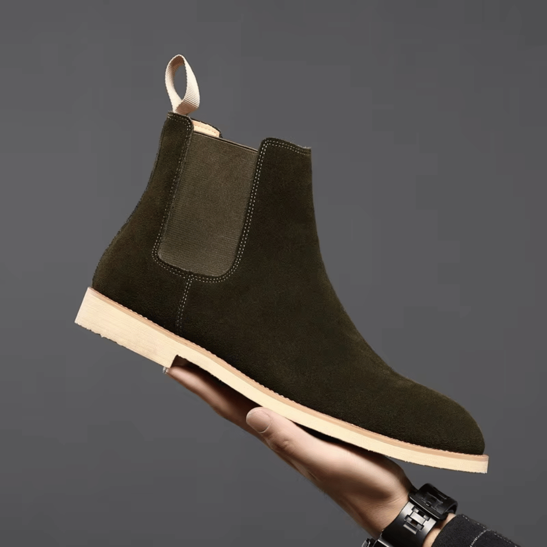 Bradley | Bottes Chelsea en Daim
