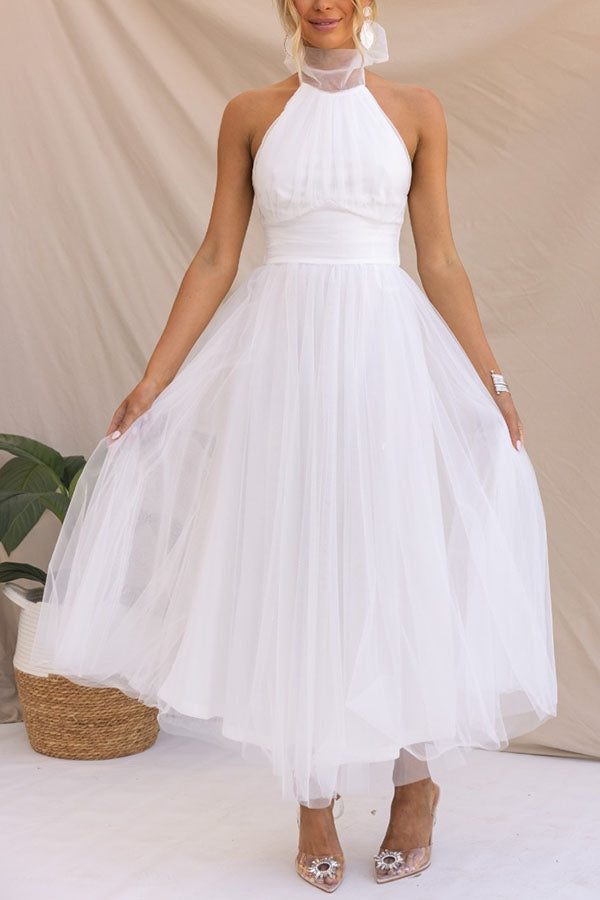 Phoebe - Robe avec Jupe Longue