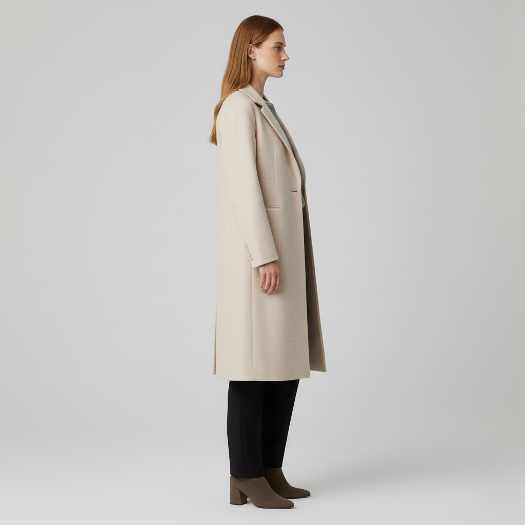 Manteau Long Élégant pour Femme