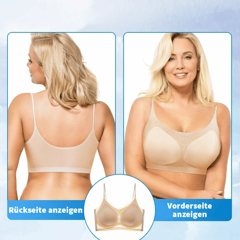 Soutien-gorge de confort d'été sans couture et ultra-fin en soie de glace grande taille