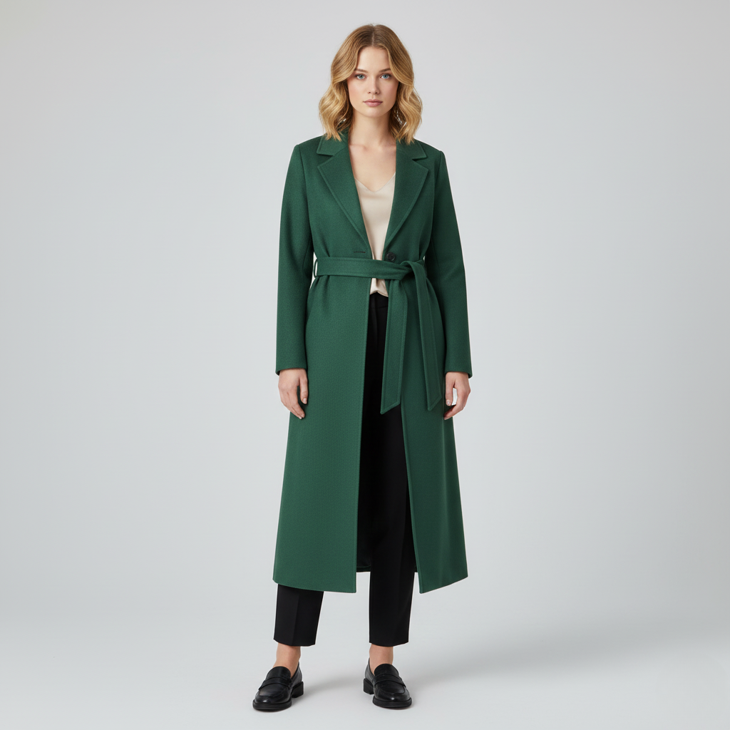 Manteau Ceinturé pour Femme