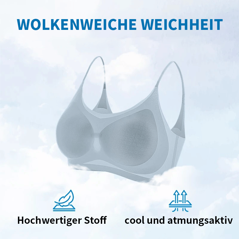Soutien-gorge de confort d'été sans couture et ultra-fin en soie de glace grande taille