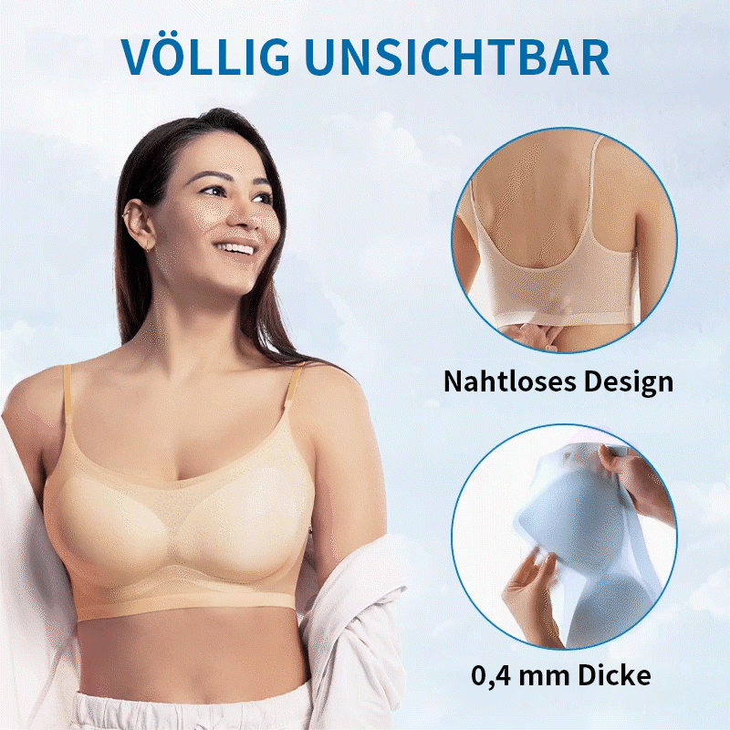 Soutien-gorge de confort d'été sans couture et ultra-fin en soie de glace grande taille