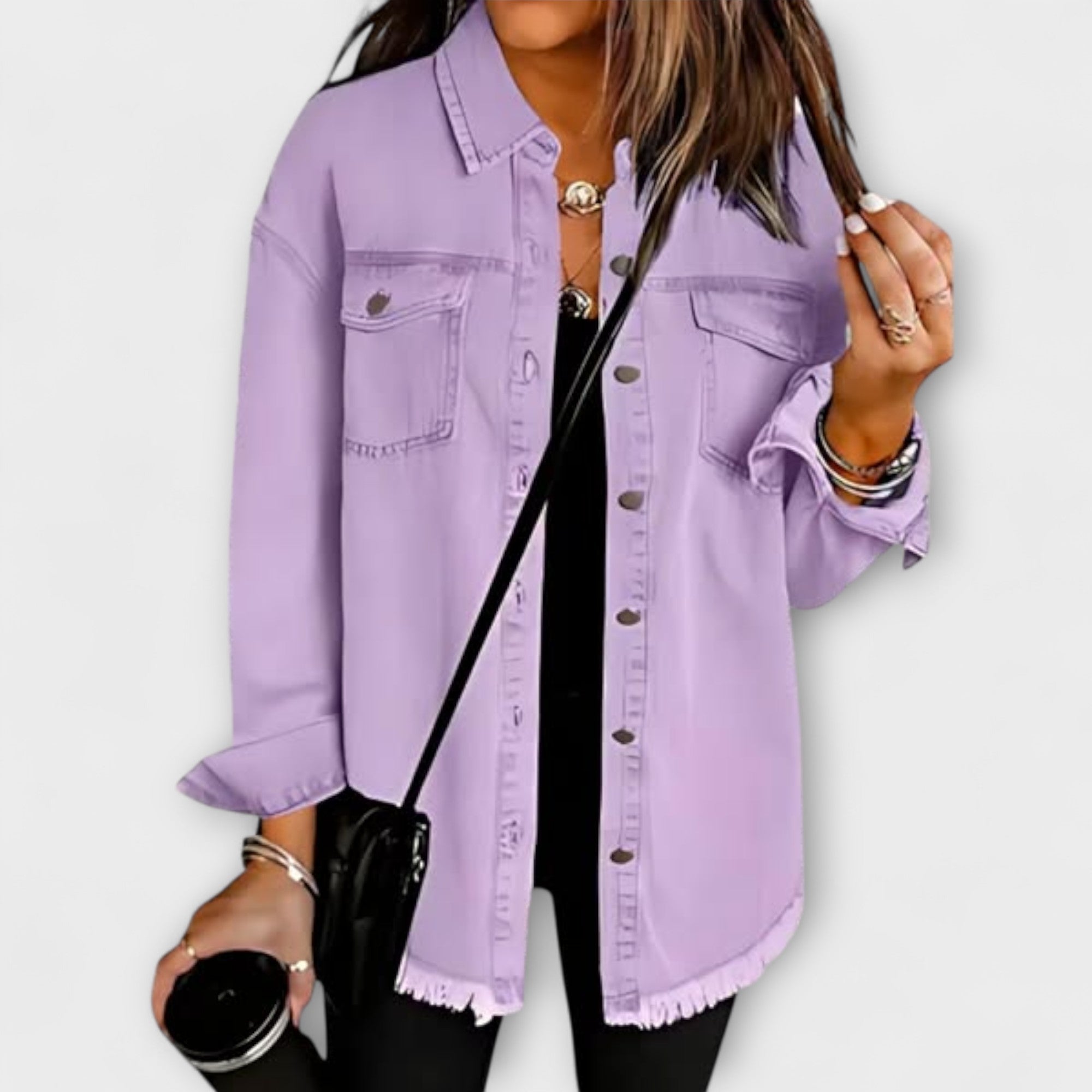 Veyra – Chemise en jean décontractée et tendance