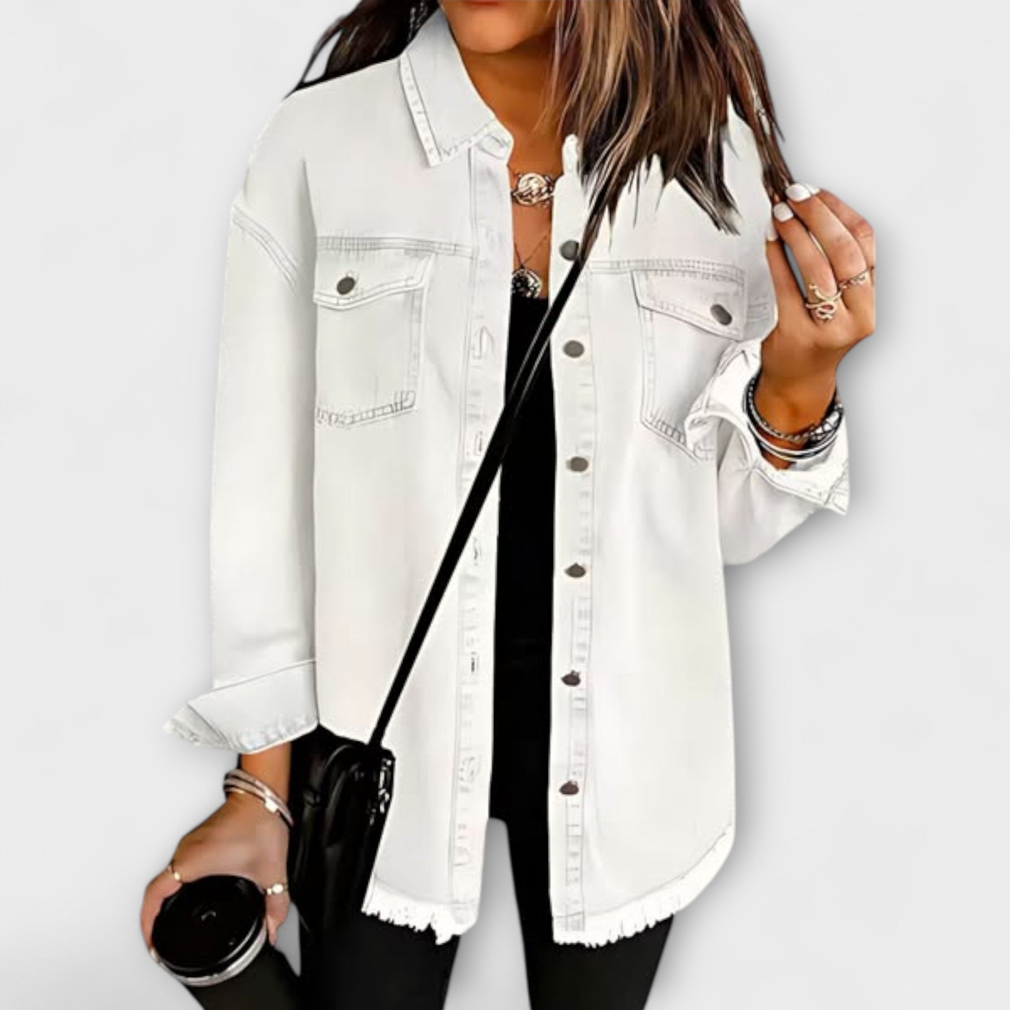 Veyra – Chemise en jean décontractée et tendance