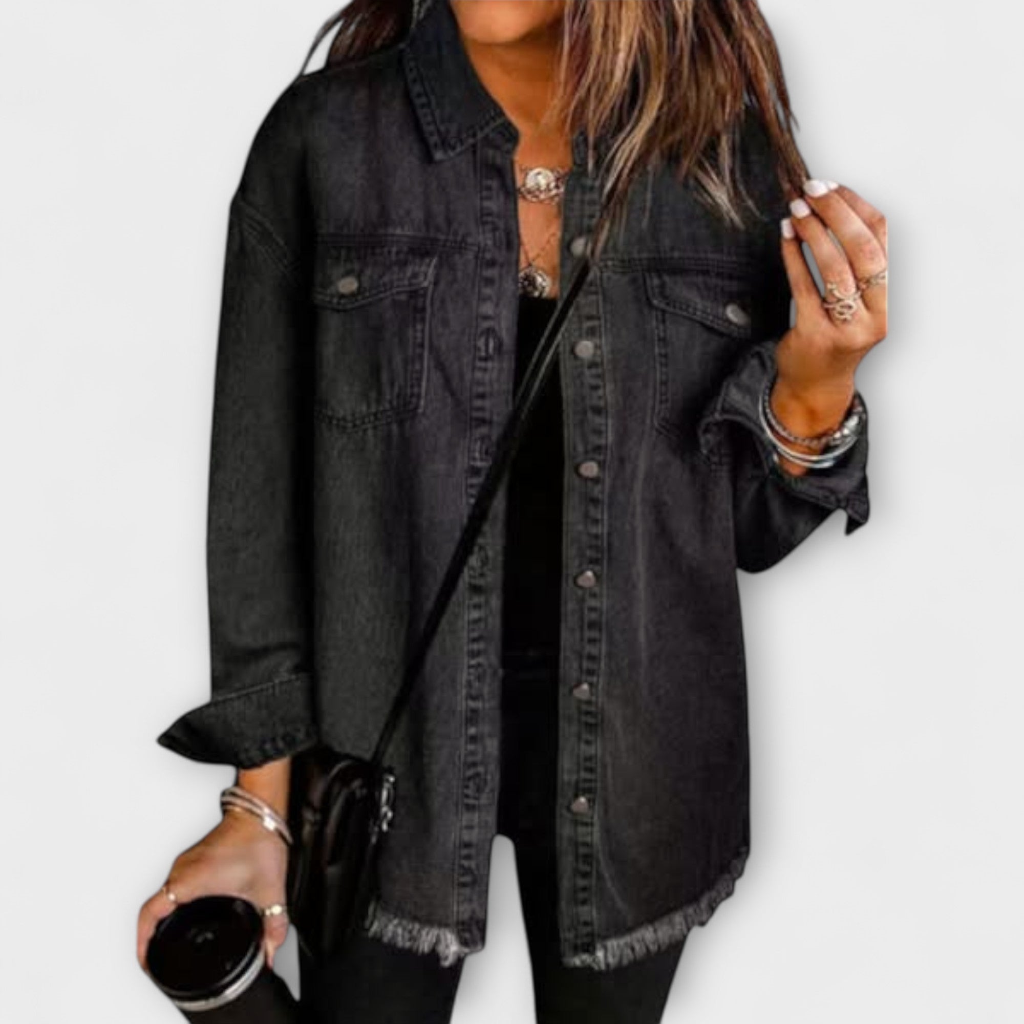 Veyra – Chemise en jean décontractée et tendance