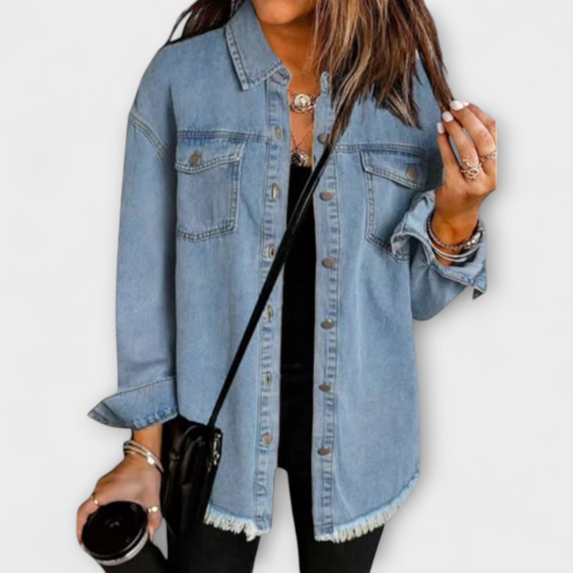 Veyra – Chemise en jean décontractée et tendance