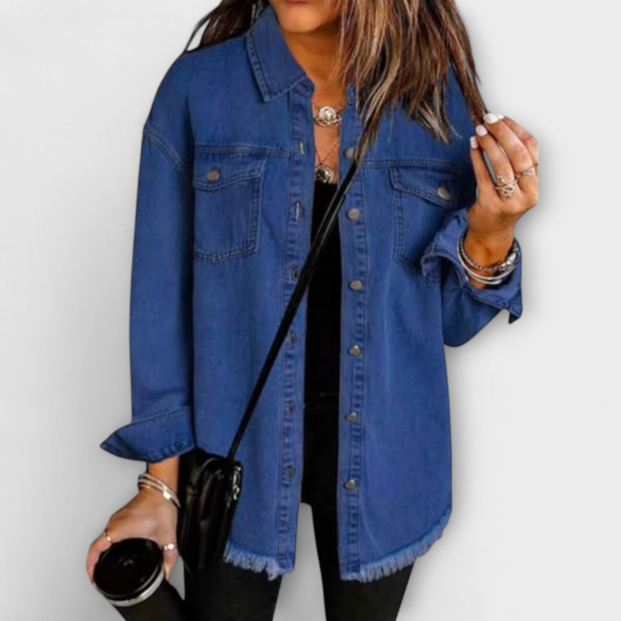 Veyra – Chemise en jean décontractée et tendance