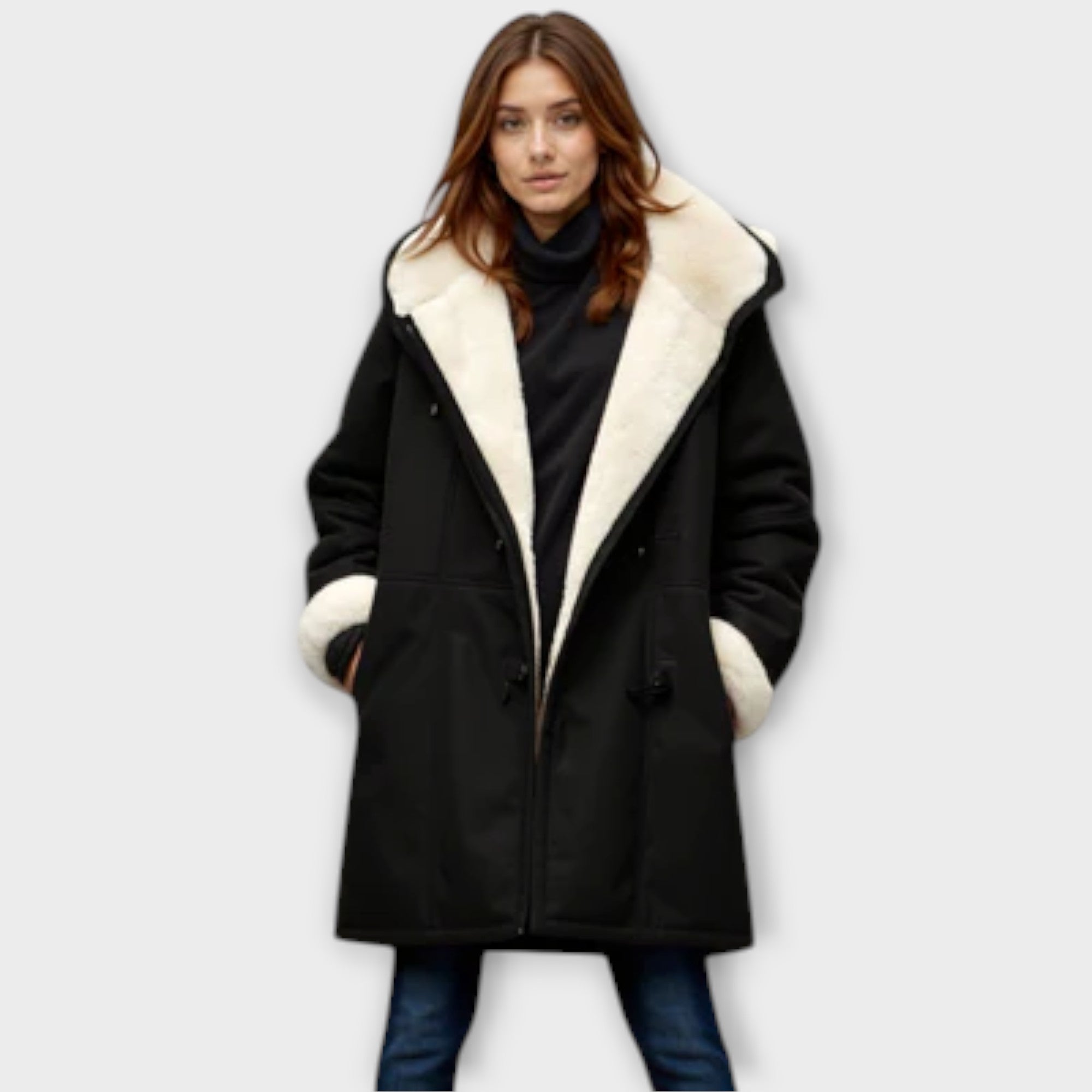 Antonia - Manteau en fourrure douillette