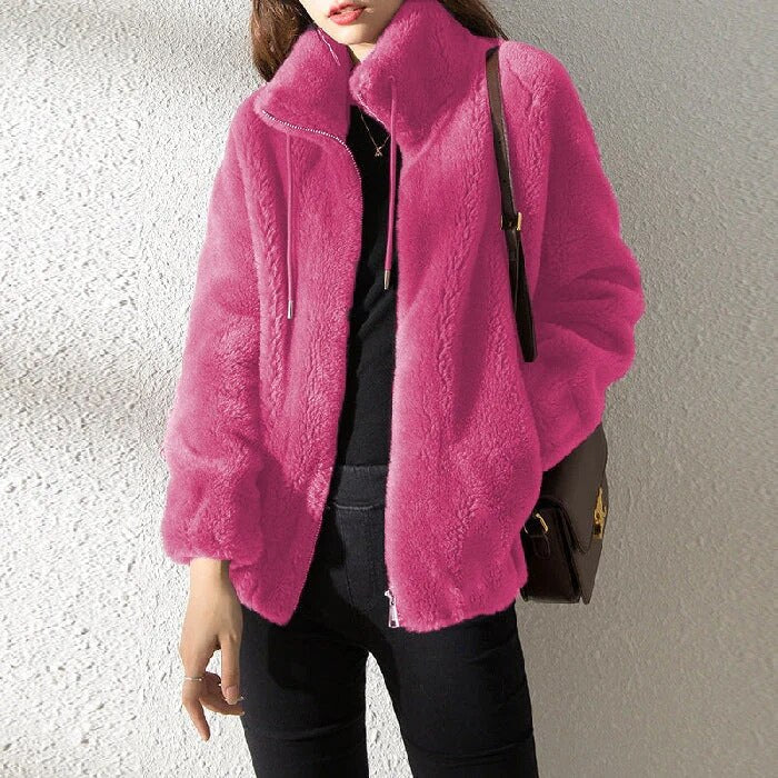 Manteau d'hiver chaud avec taille cintrée et matériau de haute qualité | Idéal pour l'hiver