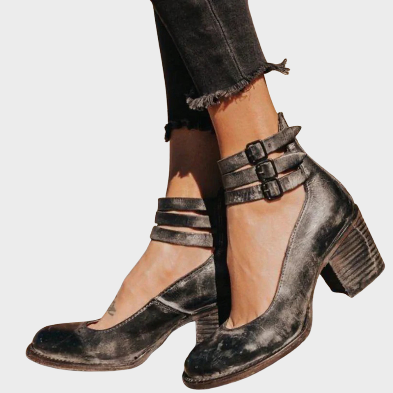 Clara – Chaussures à talons avec bride à boucle