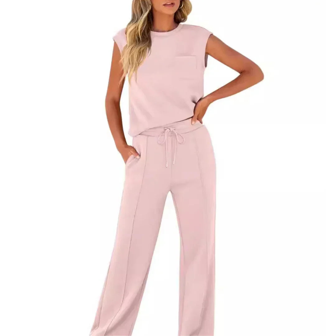 KAIYA™ – Ensemble Lounge d'Été Décontracté et Doux