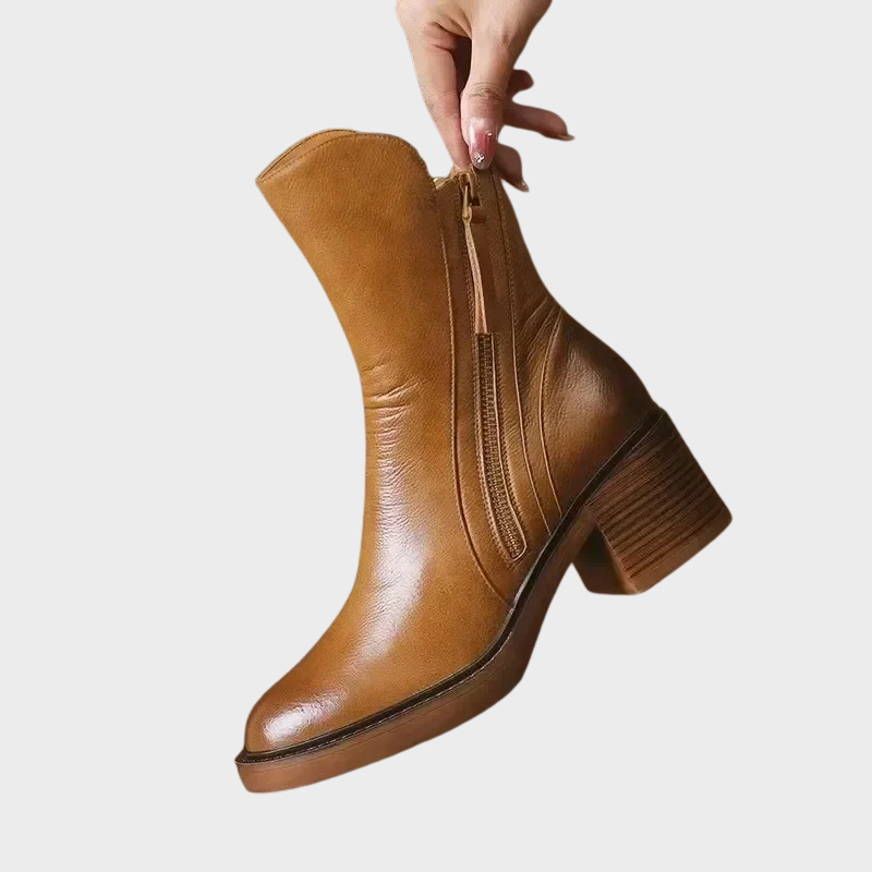 Vera – Botte élégante avec fermeture éclair