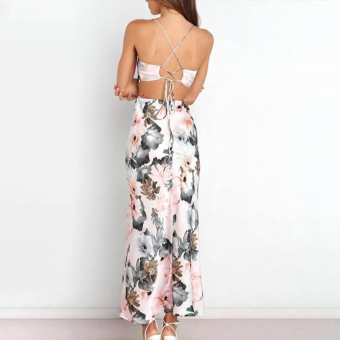 Jayne - Robe Maxi Florale