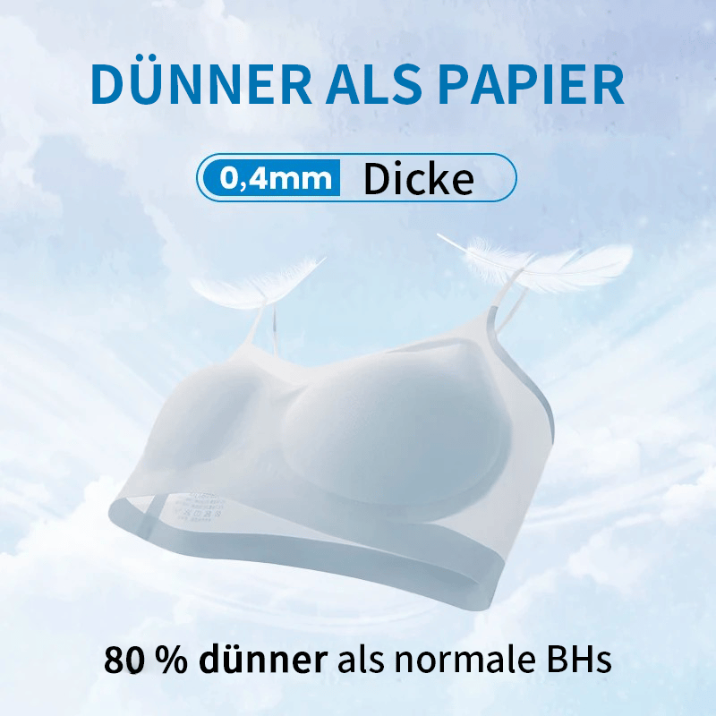 Soutien-gorge de confort d'été sans couture et ultra-fin en soie de glace grande taille