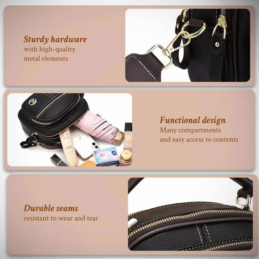 Fiona - Sac à bandoulière chic classique