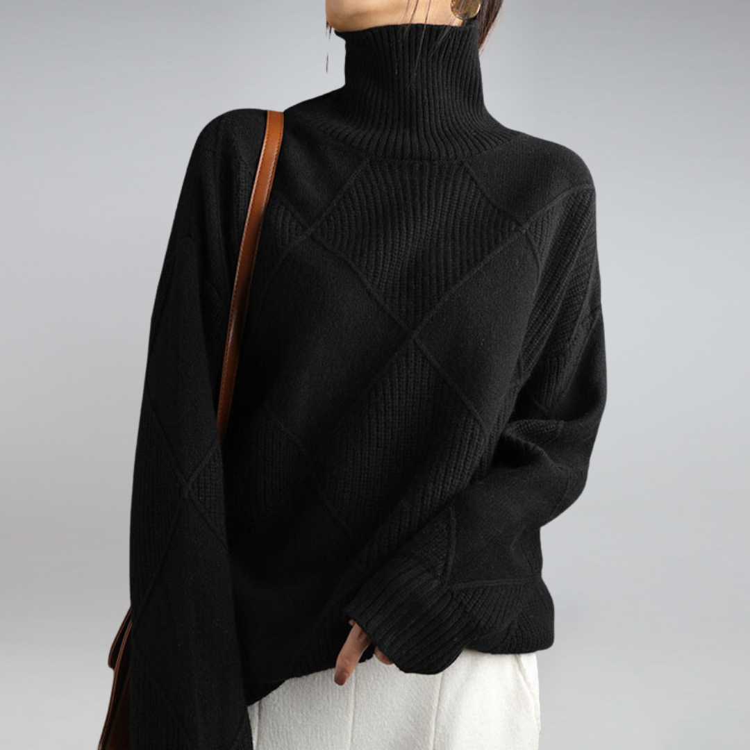 Chloe - Pull en tricot d'hiver confortable