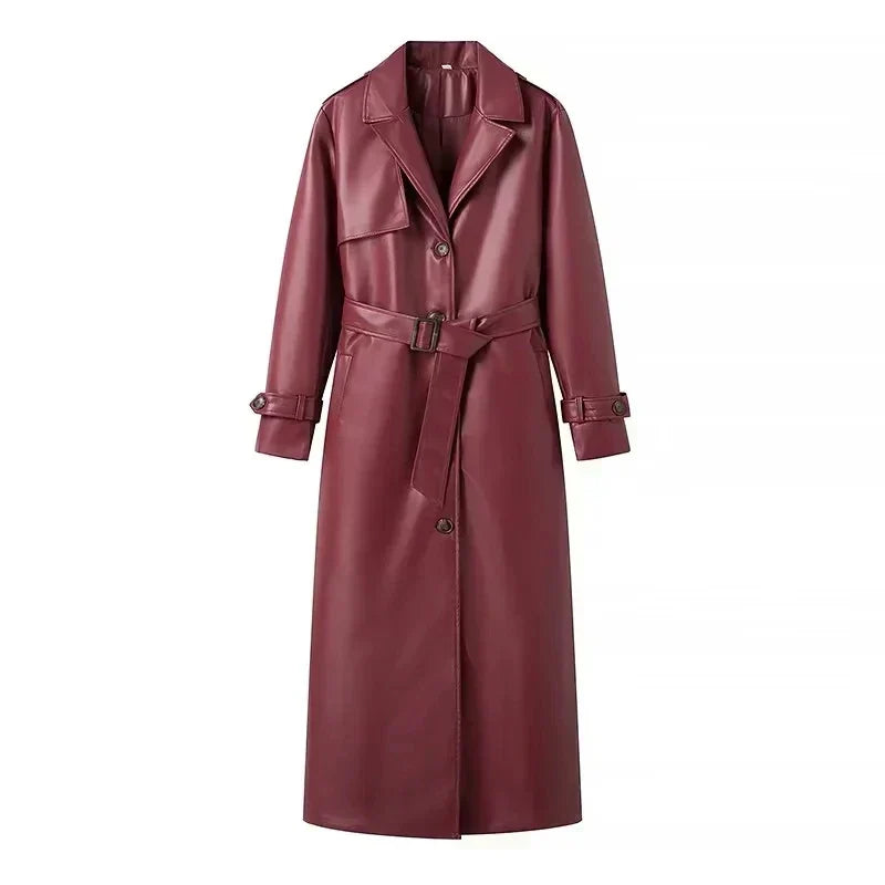 Manteau long pour femmes avec détails lacés | Idéal pour le printemps et l'été