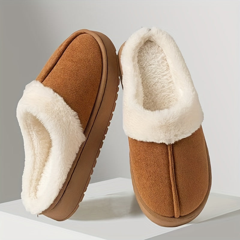 Chaussons en polaire d'hiver pour femmes